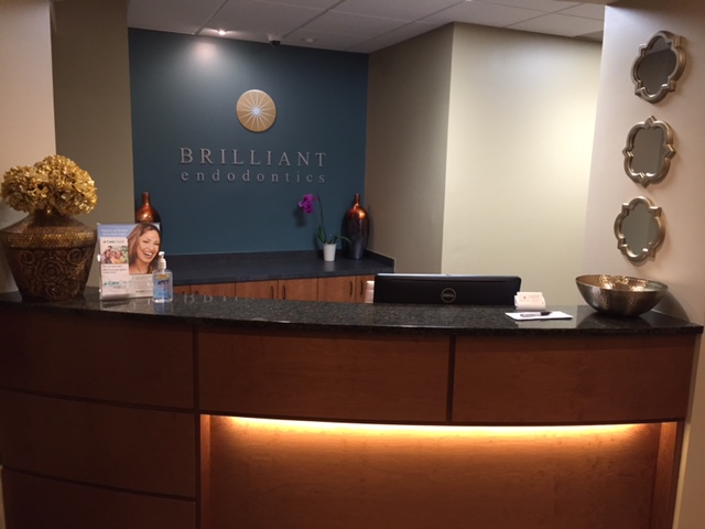 Front desk, {PRACTICE_NAME} office in Libertyville